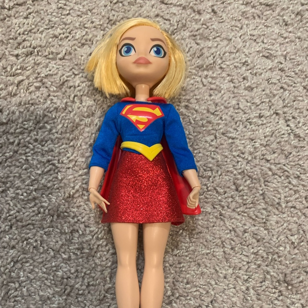 DC Super Hero Girls Supergirl 10" Doll Cartoon Network